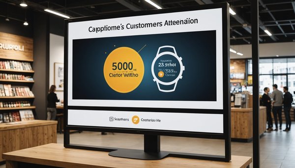 Écran pour vitrine : attirez l'attention de vos clients !
